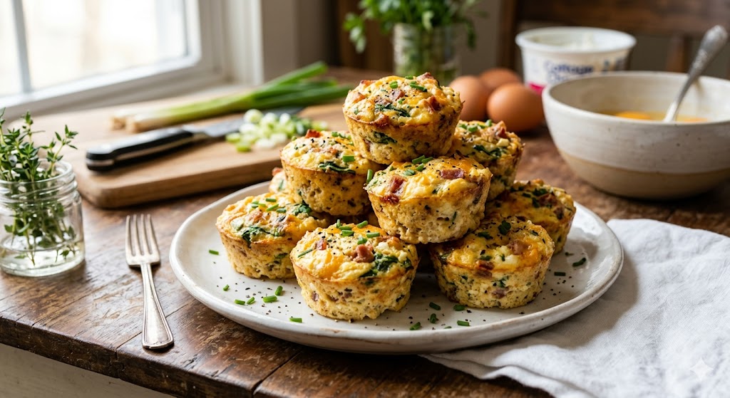 Cottage Cheese Egg Bites